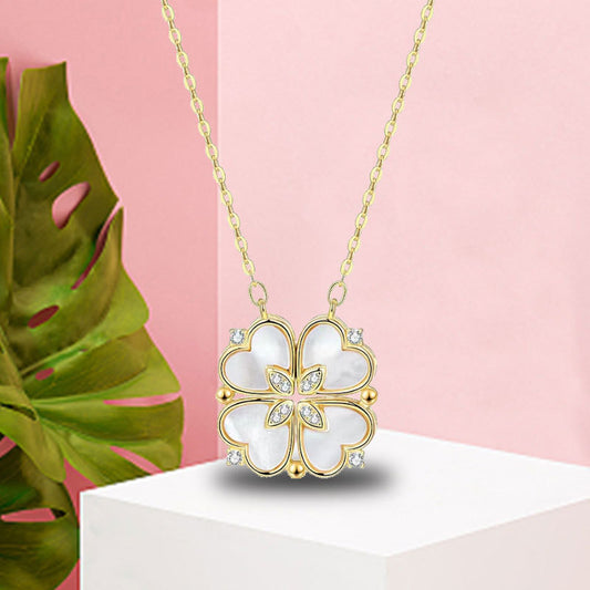 Women's Versatile Fashion Heart Pendant Necklace