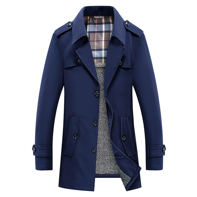 Business Winter Mid-length Jacket