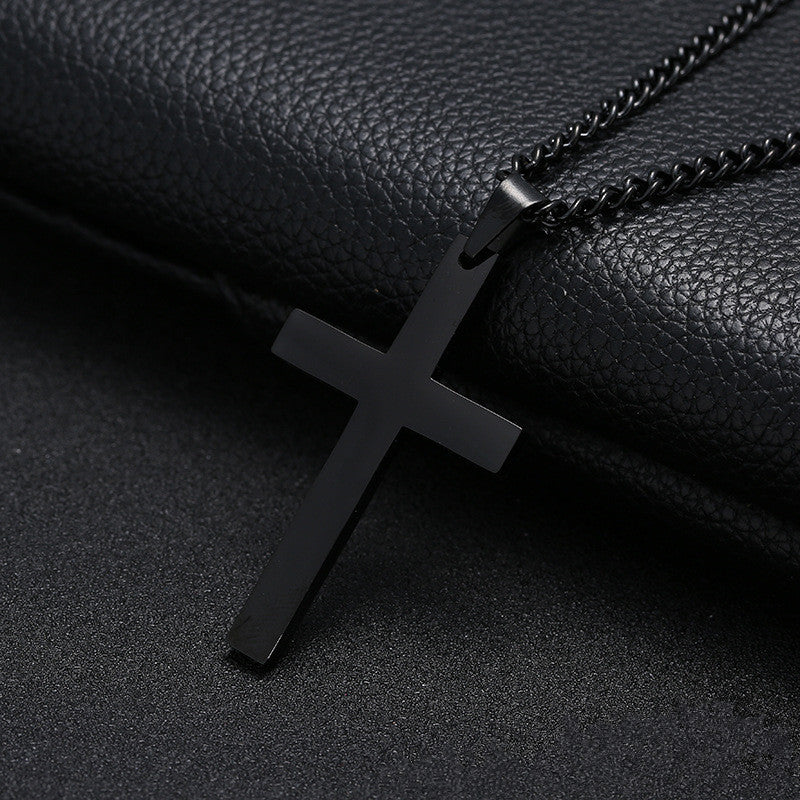 Classic Cross Necklace Stainless Steel
