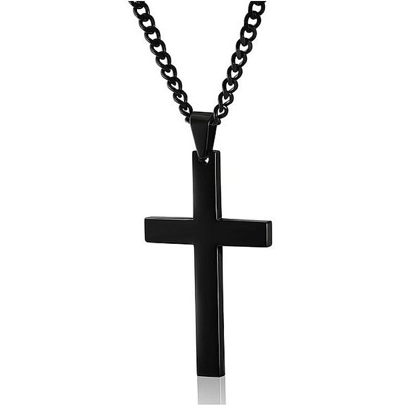 Classic Cross Necklace Stainless Steel