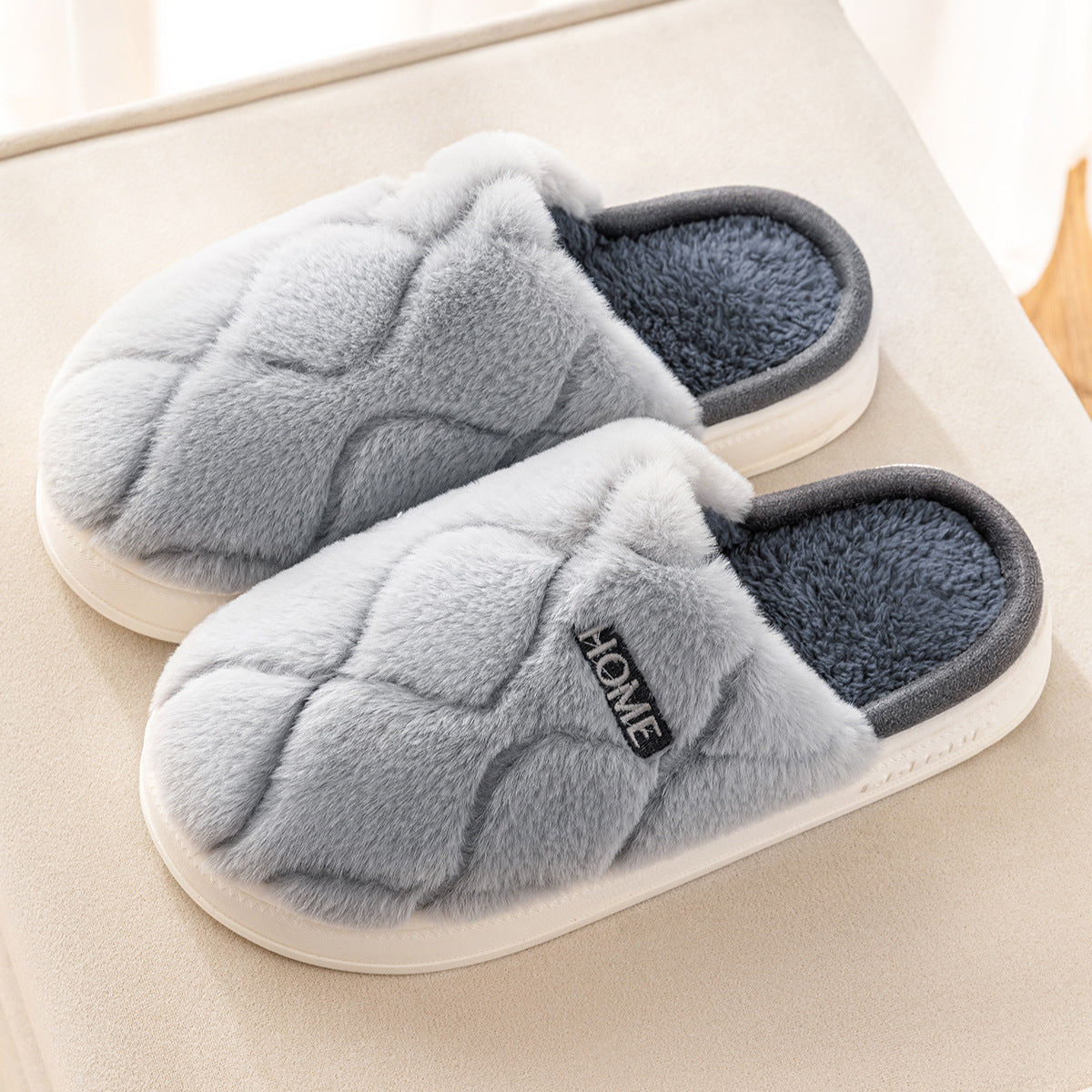 Plush Slippers Winter For Women