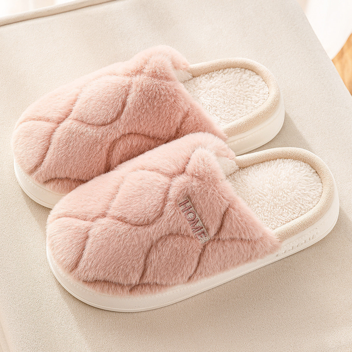 Plush Slippers Winter For Women