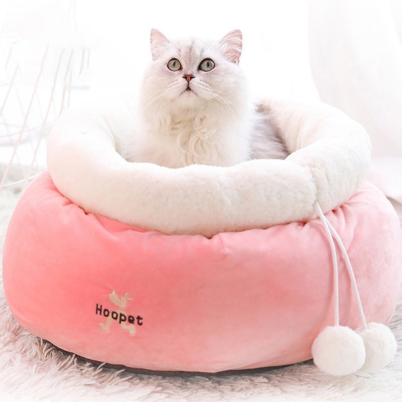 Winter cat bed