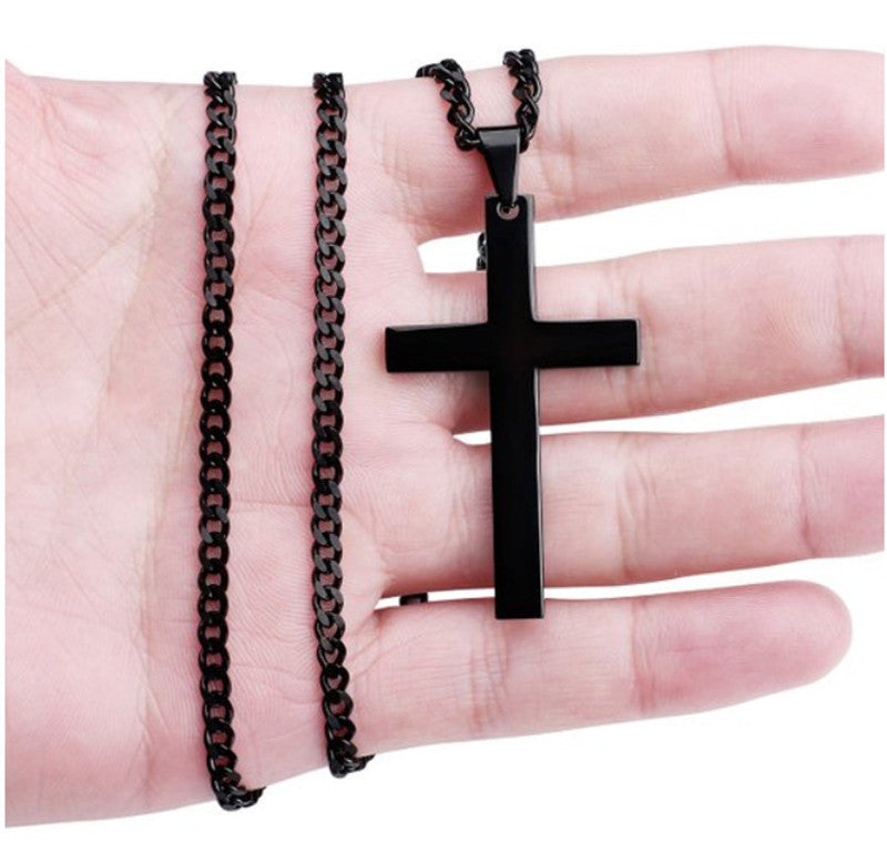 Classic Cross Necklace Stainless Steel