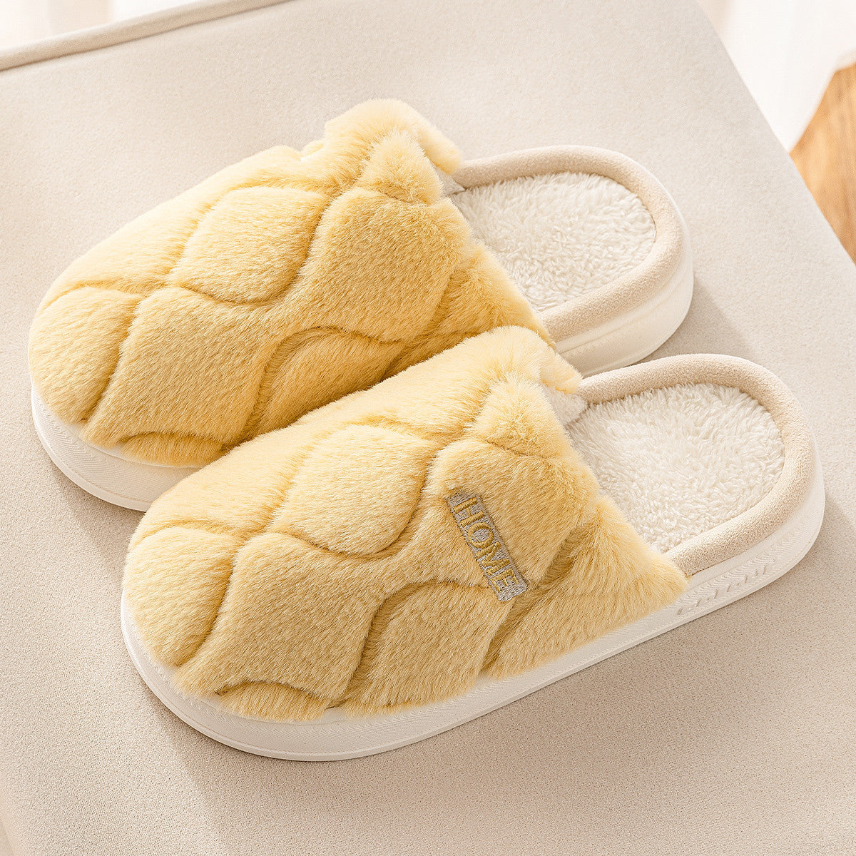 Plush Slippers Winter For Women