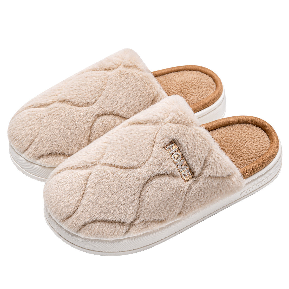 Plush Slippers Winter For Women