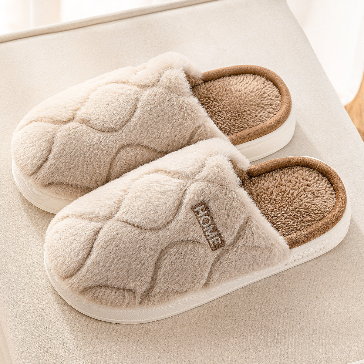 Plush Slippers Winter For Women