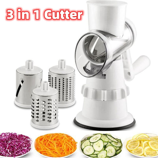 3 In 1 Vegetable Slicer/Grate